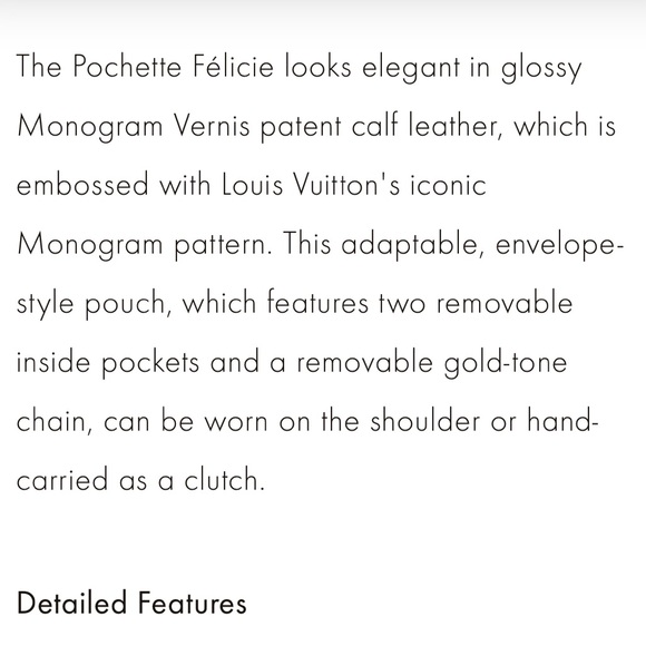 Louis Vuitton Felice Pochette - Picture 8 of 10